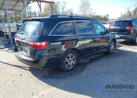 2011 Honda Odyssey Ex-L z USA, uszkodzony, nr VIN 5FNRL5H60BB022413